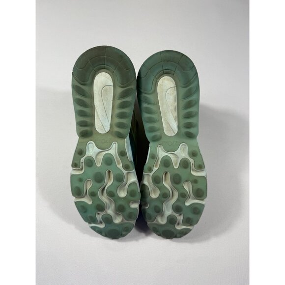 Nike Air Max 270 React Shoes Mens Size 9 Green Teal Running Sneakers AO4971-301 - Picture 8 of 9